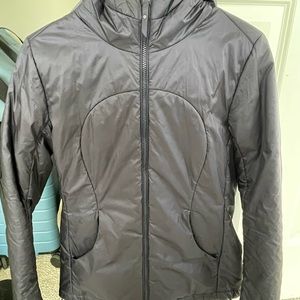 Navy reversible Lululemon down jacket